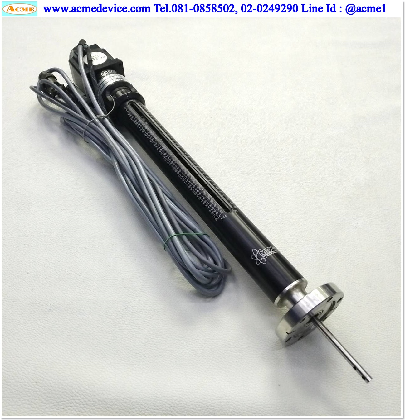 Vacuum Valve MDC รุ่น BLM-275-8-03 + Motor PK266-03B-C15, 2Phase, 3A + Encoder 15H-01SA-2000N5RHV-F10