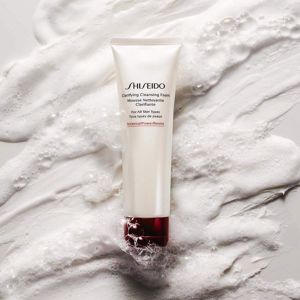 โฟมล้างหน้าชิเซโด้ Shiseido - Clarifying Cleansing Foam Mousse Nettoyante Clarifiante Internal Power Resist 125ml