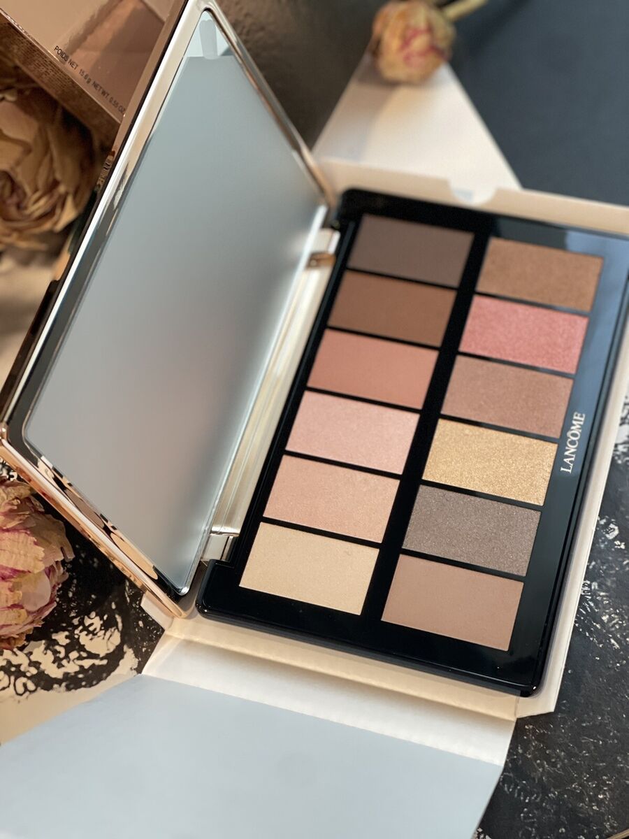 พาเลทอายแชโดว์ลังโคม Lancome Holiday #Rose Gold Eye Palette