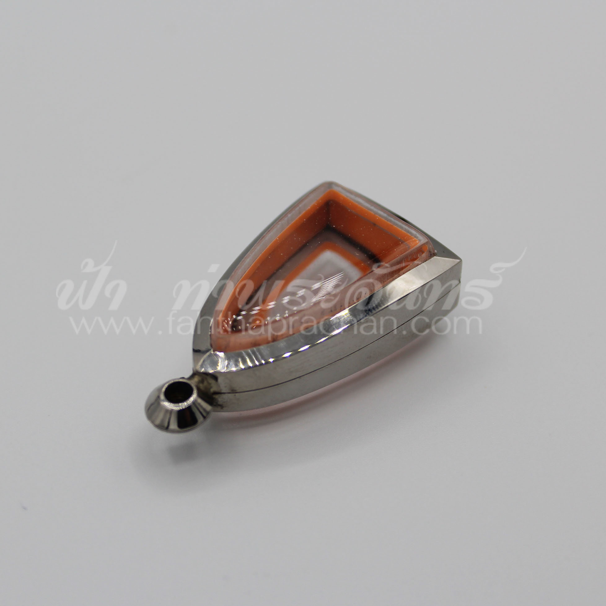 ตลับพระชัยวัฒน์ สองหน้า สแตนเลสพุก