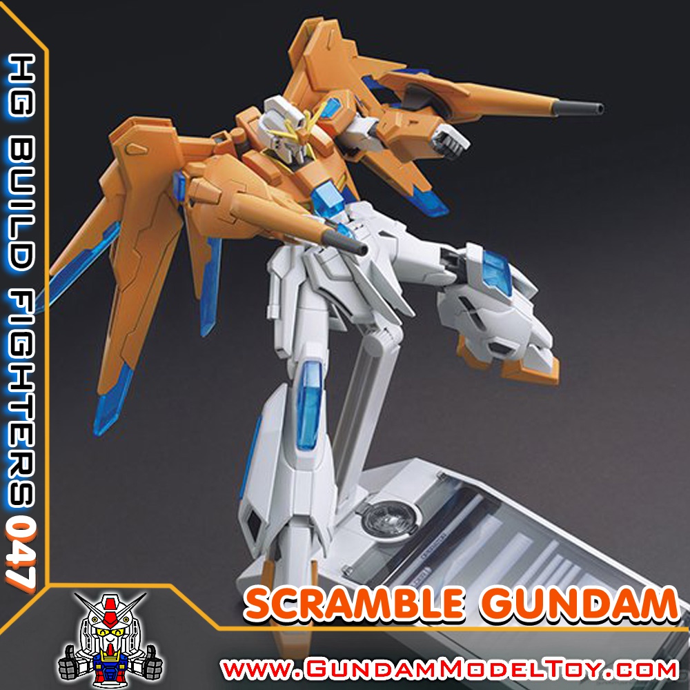 HGBF 1/144 SCRAMBLE GUNDAM สแครมเบิ้ล กันดั้ม