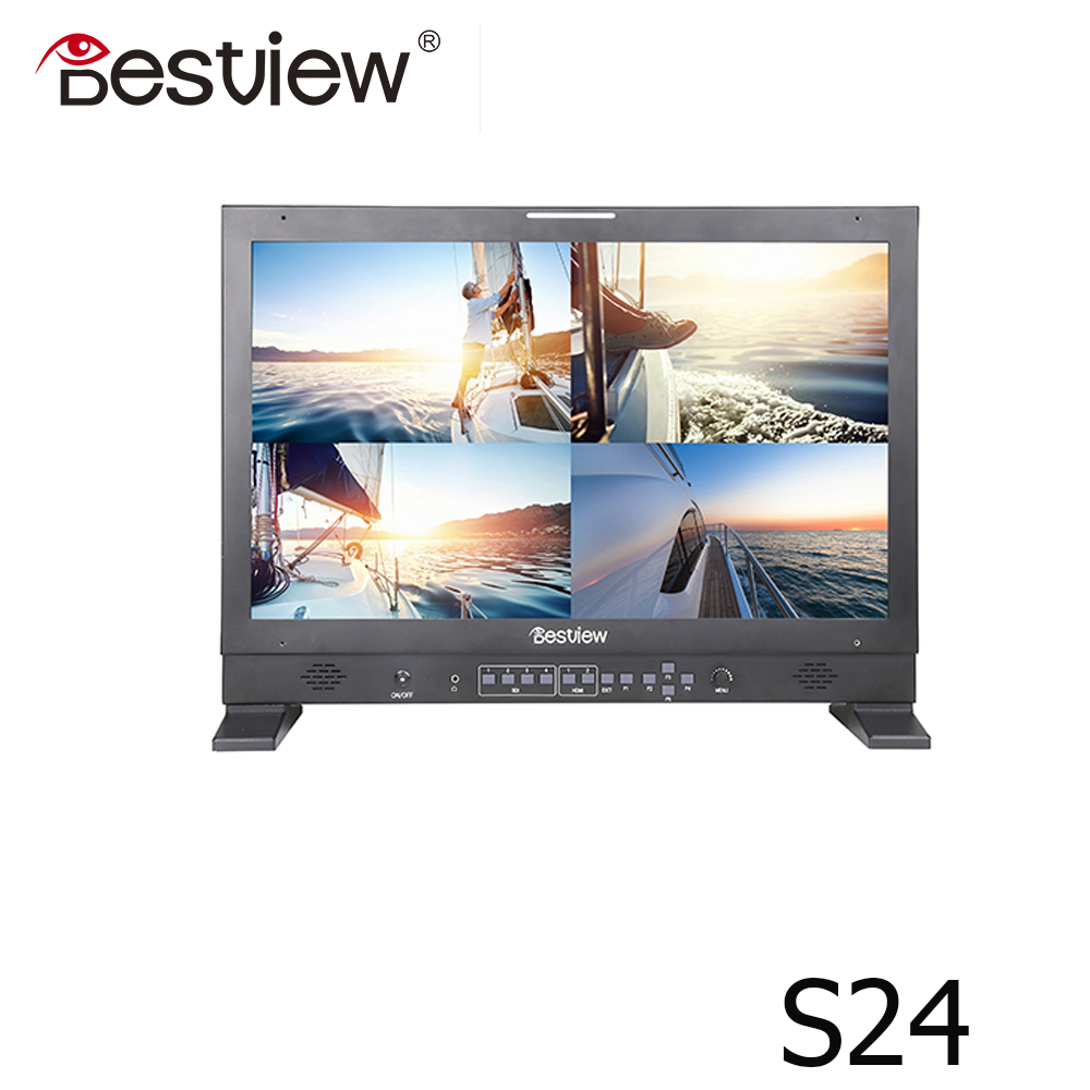 Bestview S24 ” 4K UHD Broadcast Monitor Support 4K HDMI And 43G-SDI รับประกันศูนย์ไทย 1 ปี