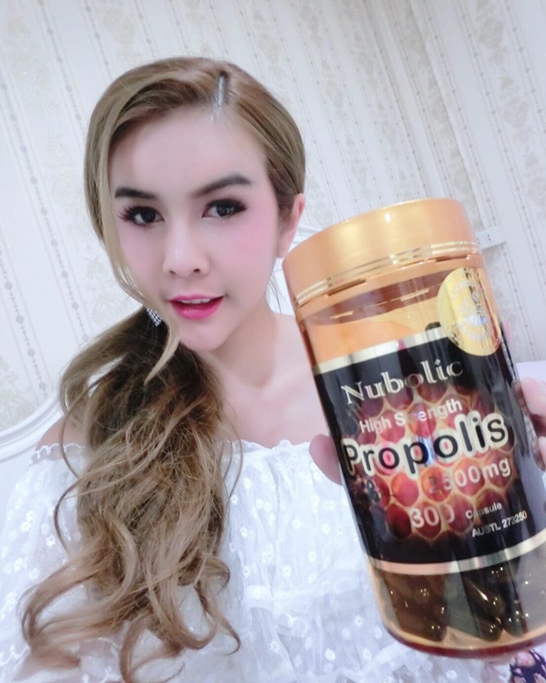 Nubolic propolis2500mg พรอพอลิสเข้มข้นที่สุด ต้านหวัด ภูมิแพ้ ต้านสิว สร้างภูมิคุ้มกัน