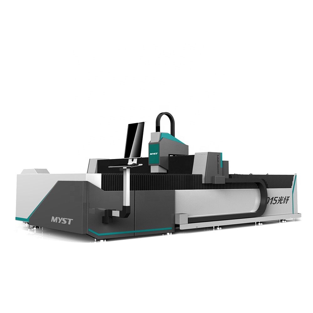 เครื่องตัดเลเซอร์ซีเอ็นซีไฟเบอร์ออฟติกส์ 4 แกน ตัดท่อได้ MFA1530 2000W Fiber Optic CNC Laser plate and tube cutting