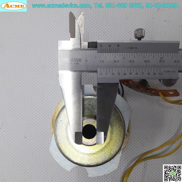 Break AC Motor ขนาด 72 mm.x 45 mm., รูใน 10 mm.