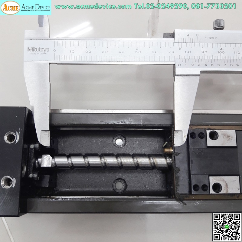 แกนสําเร็จรูป Ball Screw THK รุ่น KR33, ขนาด 60 mm x 210 mm, Stroke 75 mm, Pit ???