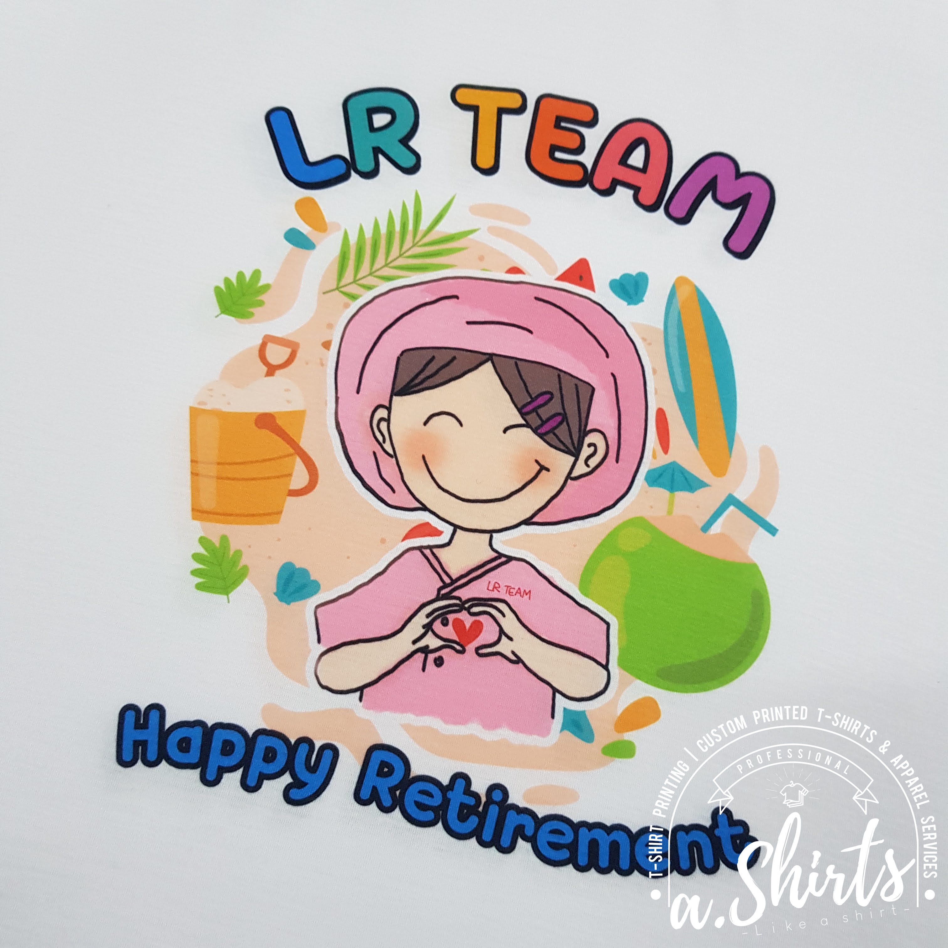 เสื้อยืดงานเกษียณ