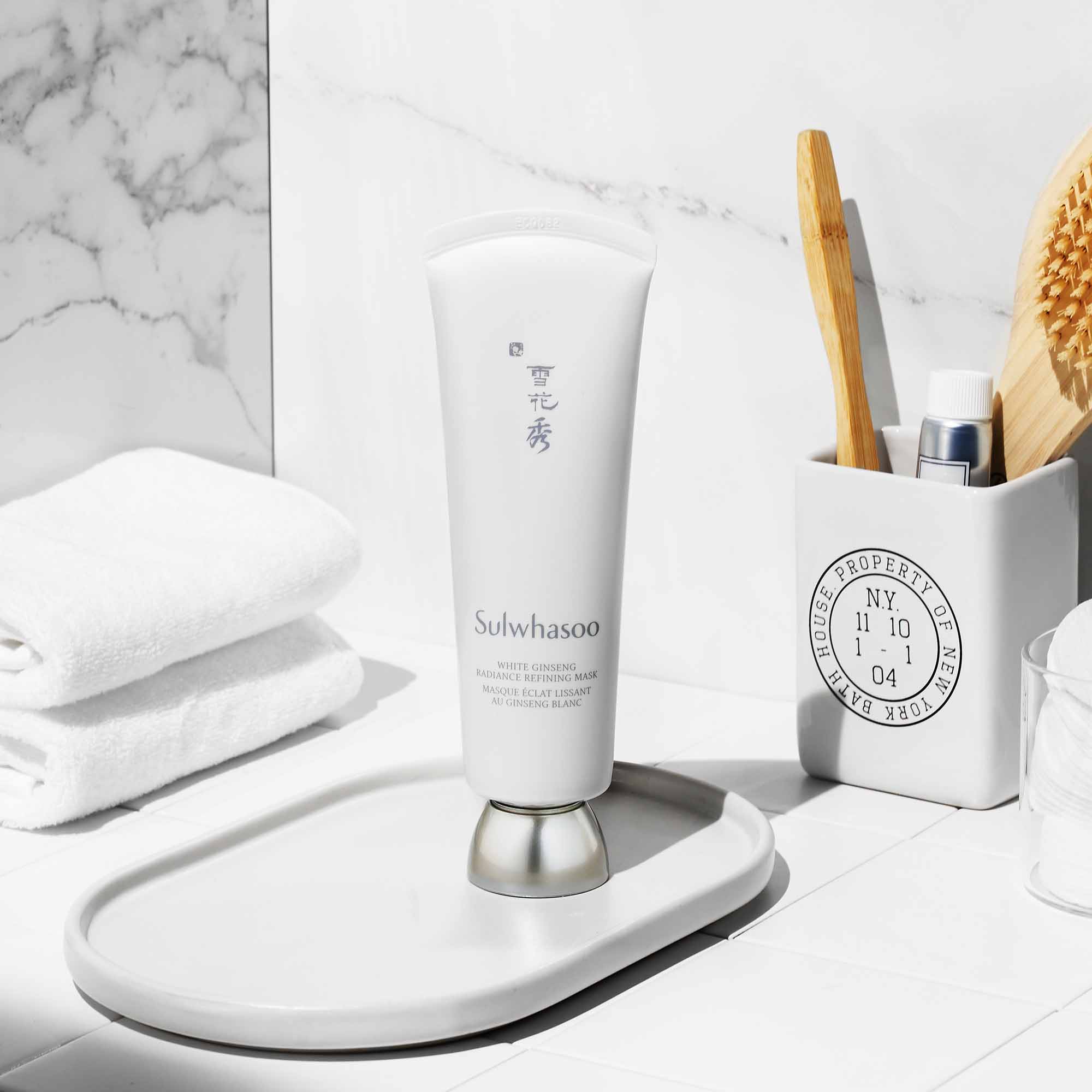 มาส์กหน้าโซลวาซู Sulwhasoo White Ginseng Radiance Refining Mask 35ml