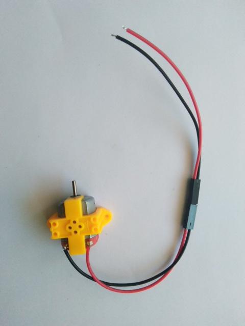 มอเตอร์ของเล่นบัดกรีสายพร้อมชุดล็อก