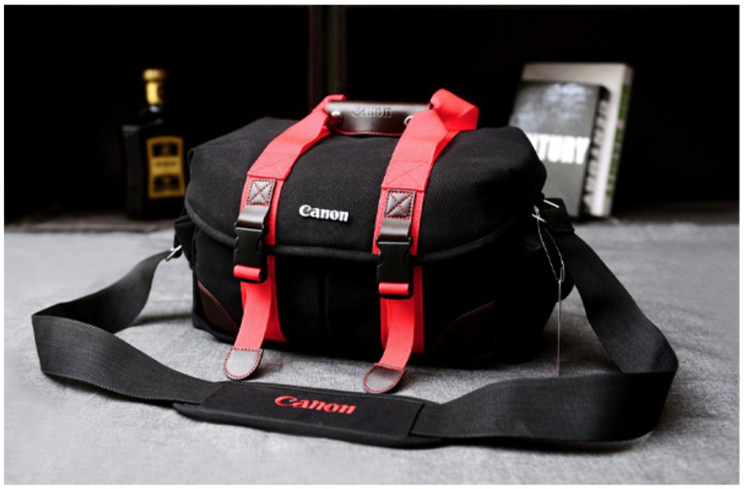 กระเป๋าใส่กล้อง CANON รุ่น Vintage สำหรับใส่กล้องDslr และเลนส์