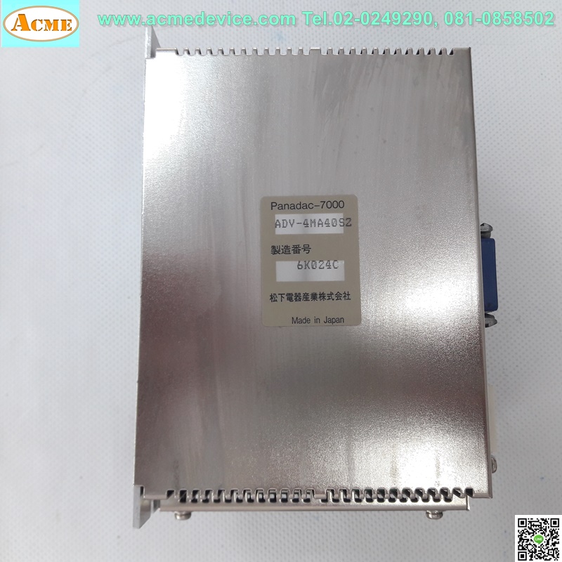 Servo Drive Panasonic Panadac รุ่น ADV-4MA40S2, 6K024C