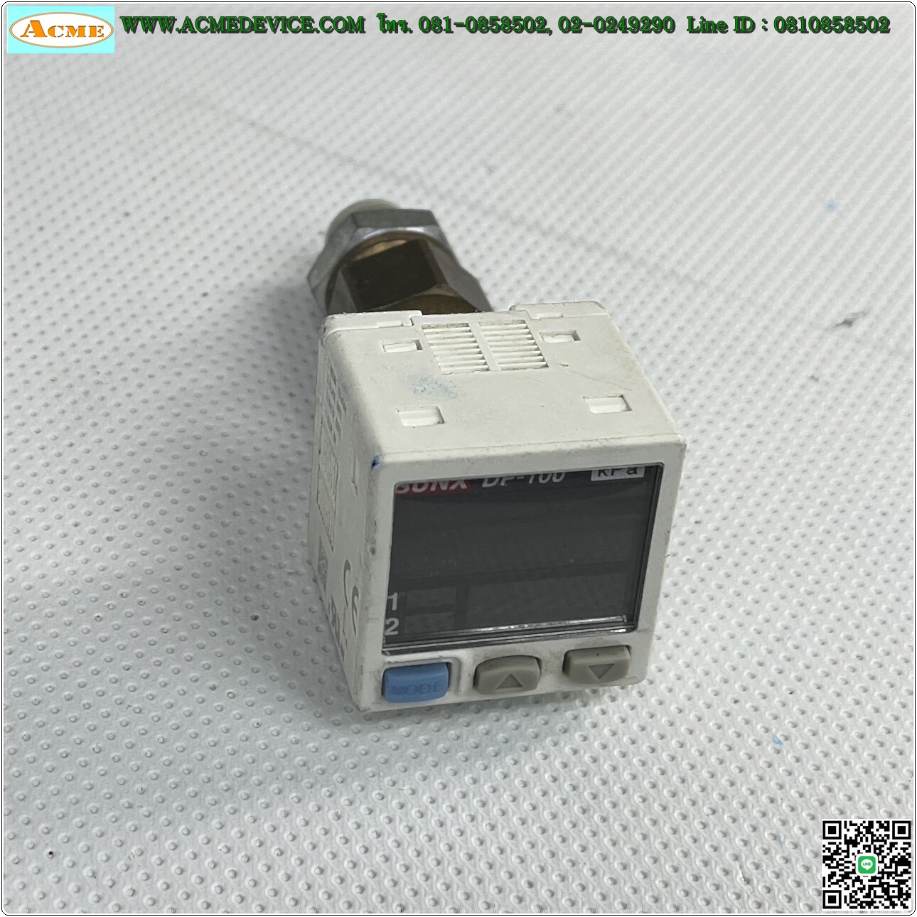 Vacuum/Pressure SUNX รุ่น DP-101Z-J, −100 to 100kPa, 24V, NPN
