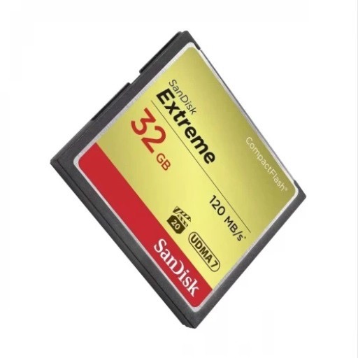 เมมโมรี่การ์ด SanDisk Extreme CF Card อ่าน 120MB/s ,เขียน 85MB/s