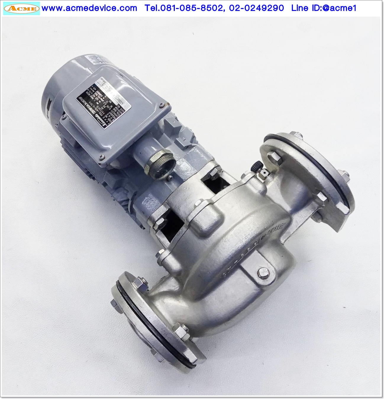 Pump Kawamoto รุ่น PSS-405-0.75T4, Stainless Pump, 3phase 400V, 750w