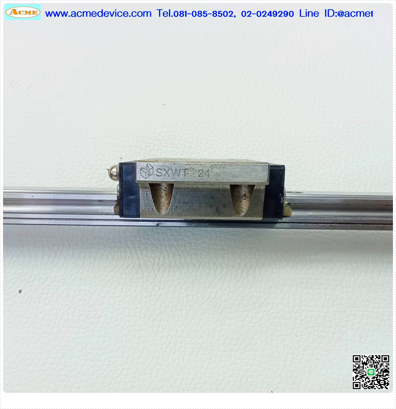 Linear Block and Rail Misumi รุ่น SXWT24, รางสไลด์ขนาด 15 mm x 640 mm
