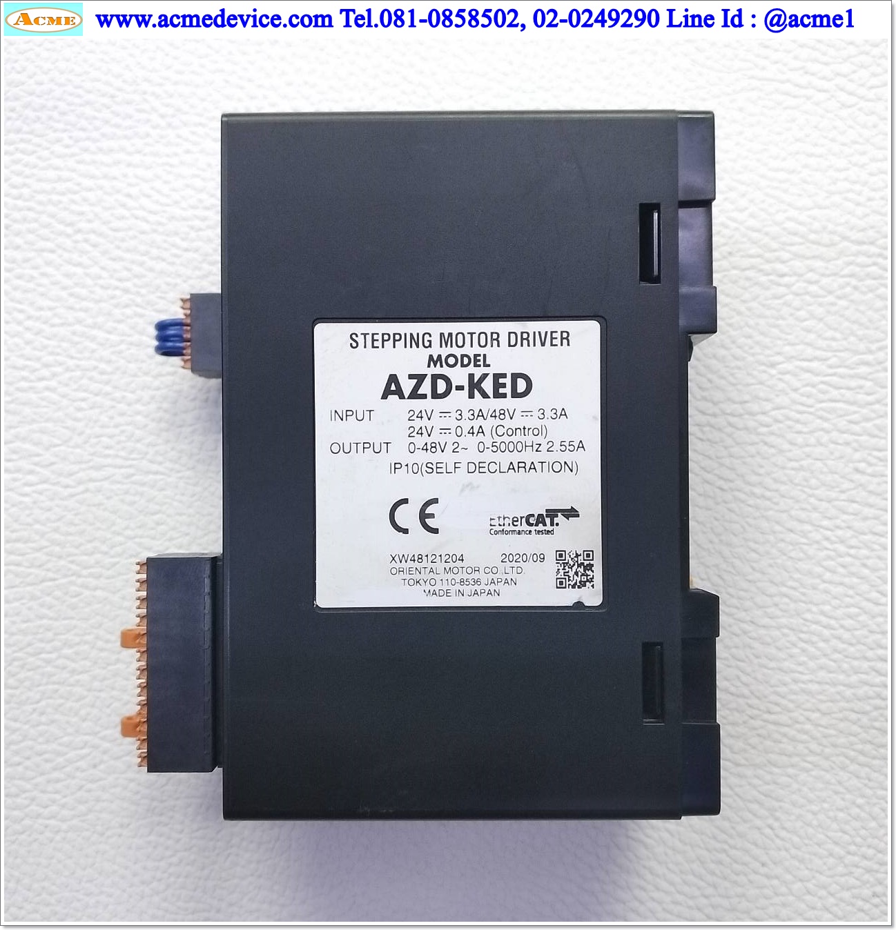 Closed Loop Stepper Oriental รุ่น ARD-KED & Motor AZM66MK, 2.55A, 24V