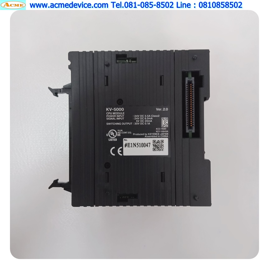 PLC Keyence รุ่น KV-5000, CPU Module