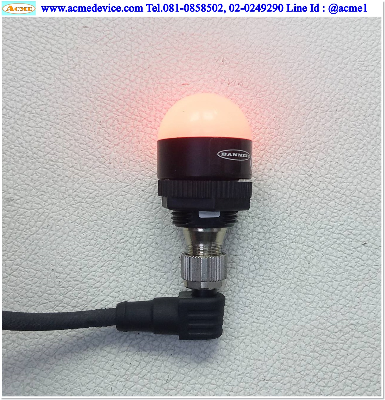 Light Indicators Banner รุ่น K30LGRYPQ, 3-Color, Green Red Yellow, 10-30Vdc