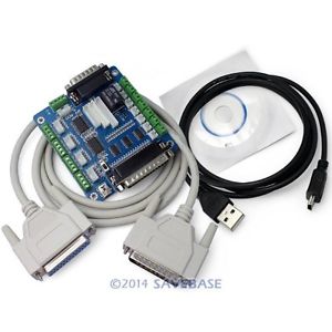 กล่องควบคุม CNC 3,4 และ 5 แกน Carte Interface Usb Cnc 5 Axes Stepper Driver Ma560, Ma860H, 2M542