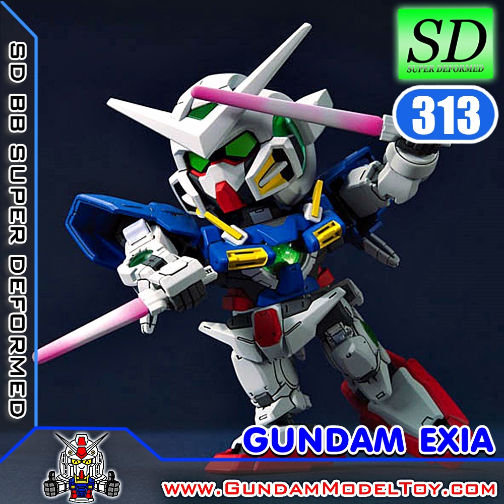 SD BB313 GUNDAM EXIA กันดั้ม เอ็กซ์เซีย