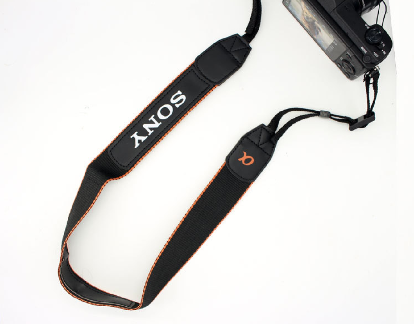 สายคล้องคอสำหรับกล้องโซนี่SONY A7,A77,A99,A5100,A6000,NEX5 ราคาถูก