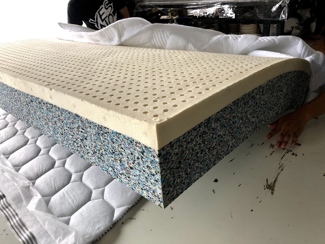 ที่นอนฟองน้ำอัดเสริมยางพารา