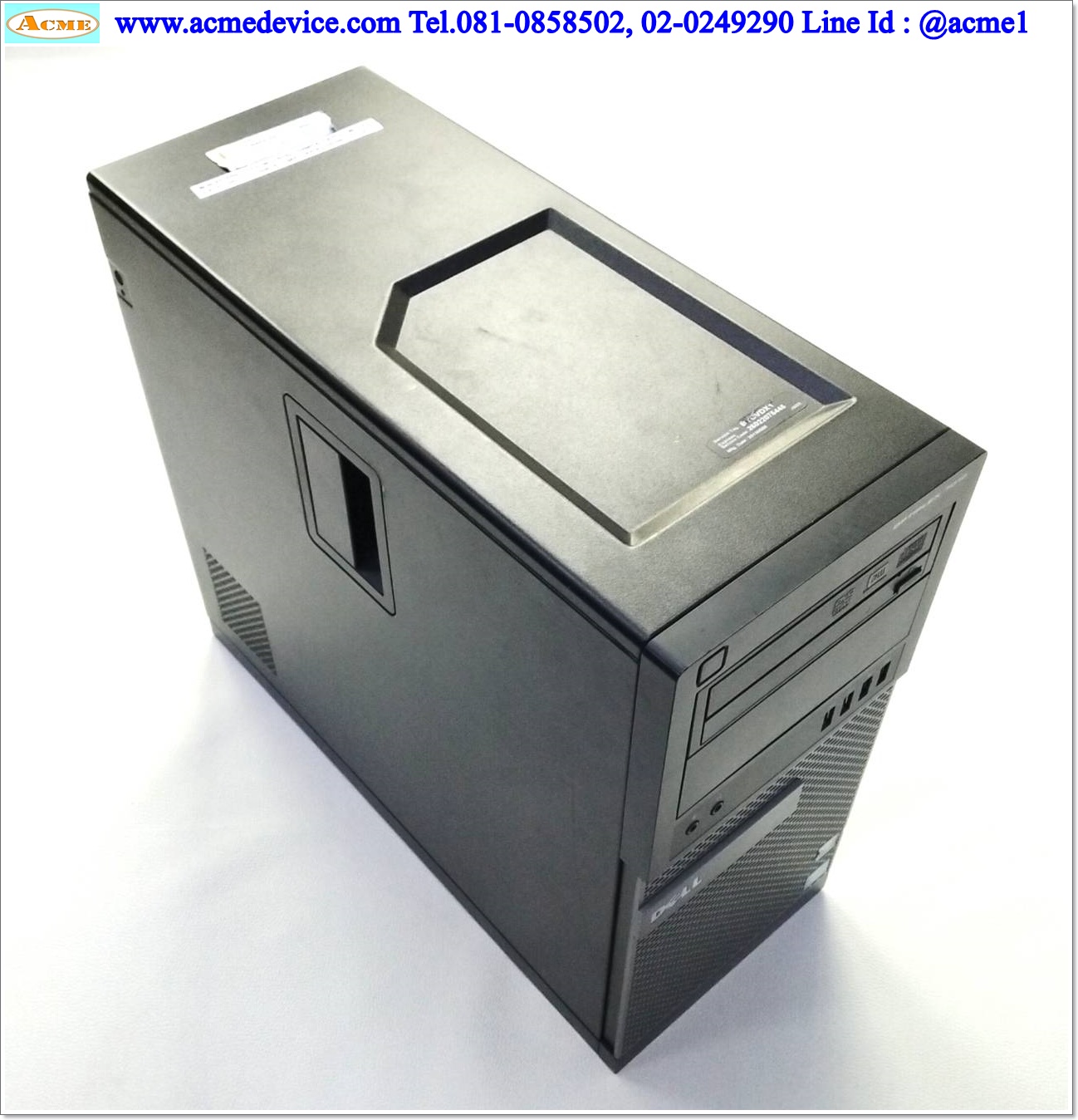 Computer Desktop Dell รุ่น Optiplex 7010, D09M, Core i5, RAM 4 GB, Windows 10 Pro