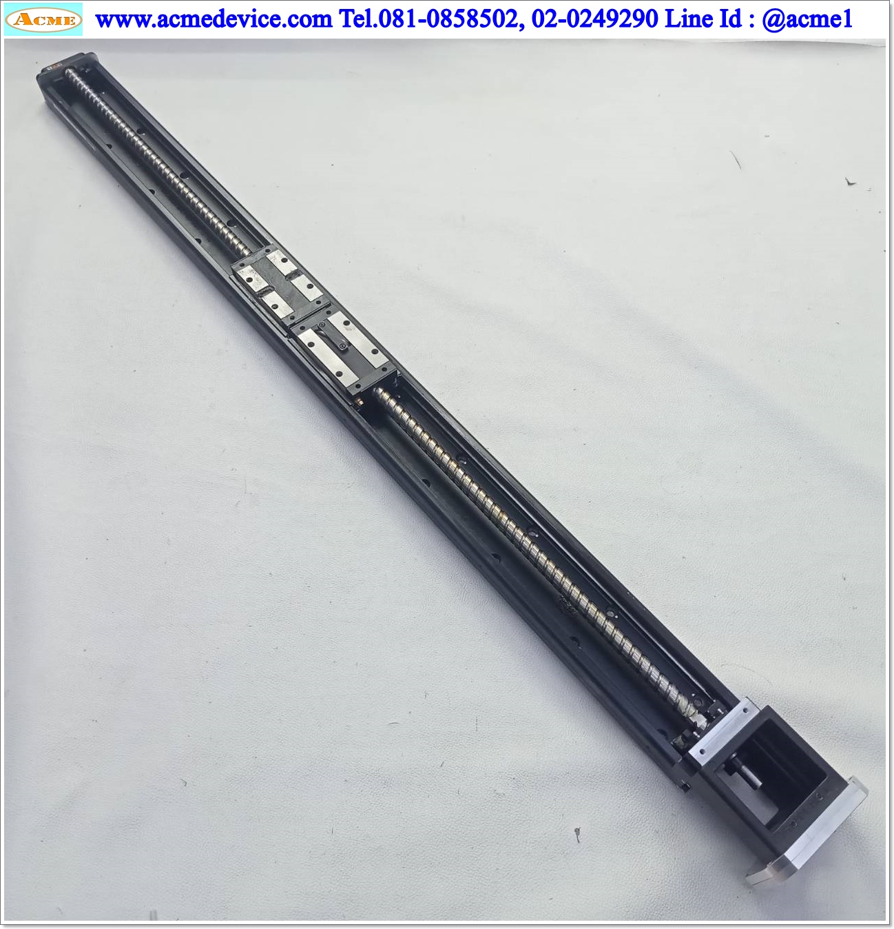 แกนสำเร็จรูป Ball Screw THK รุ่น KR45, ขนาด 80 x 1160 mm., แกนโต 15 mm., Stroke 810 mm., Pit 20 mm.