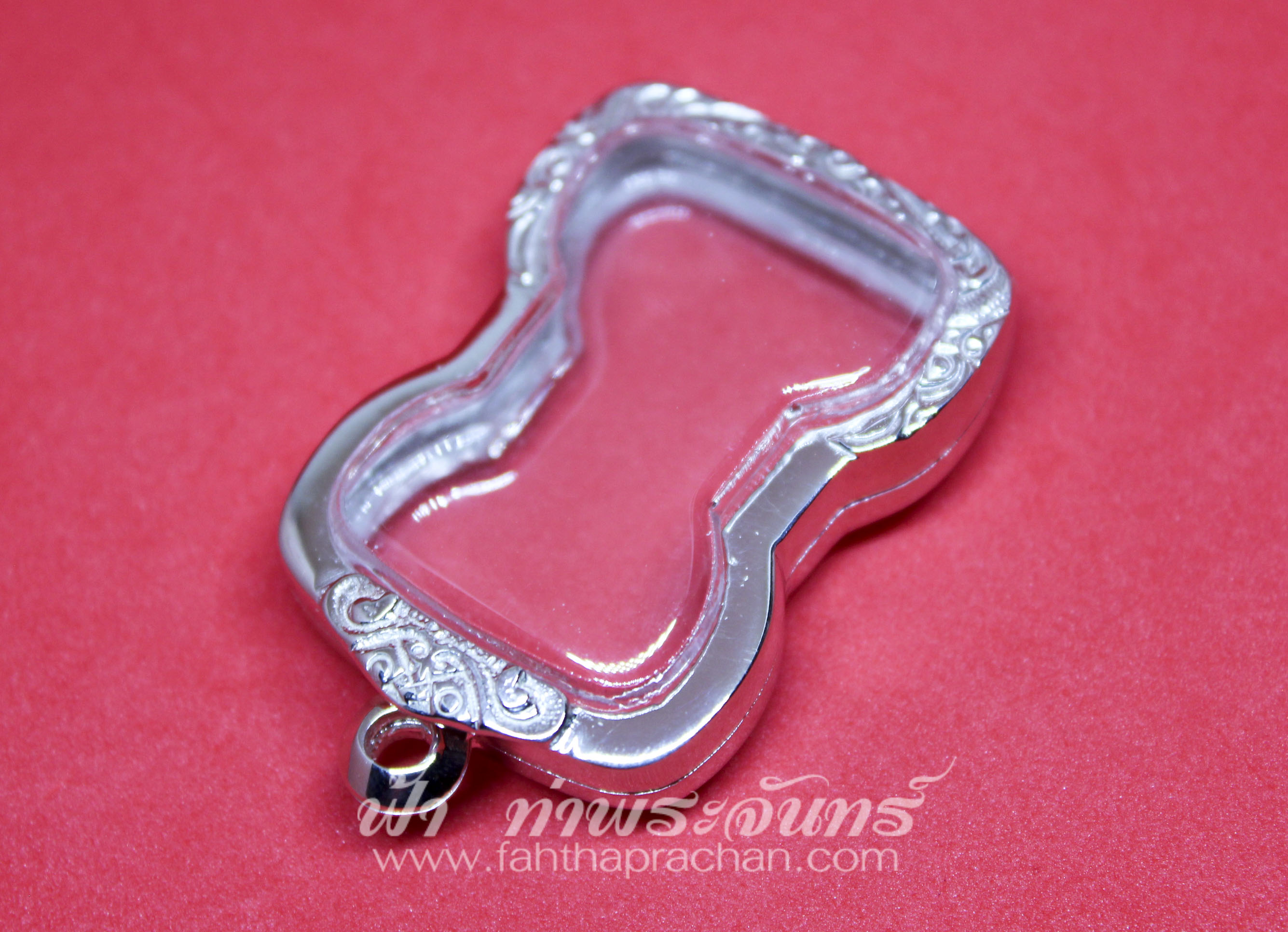 ตลับมเหศวร เงินขัดเงา