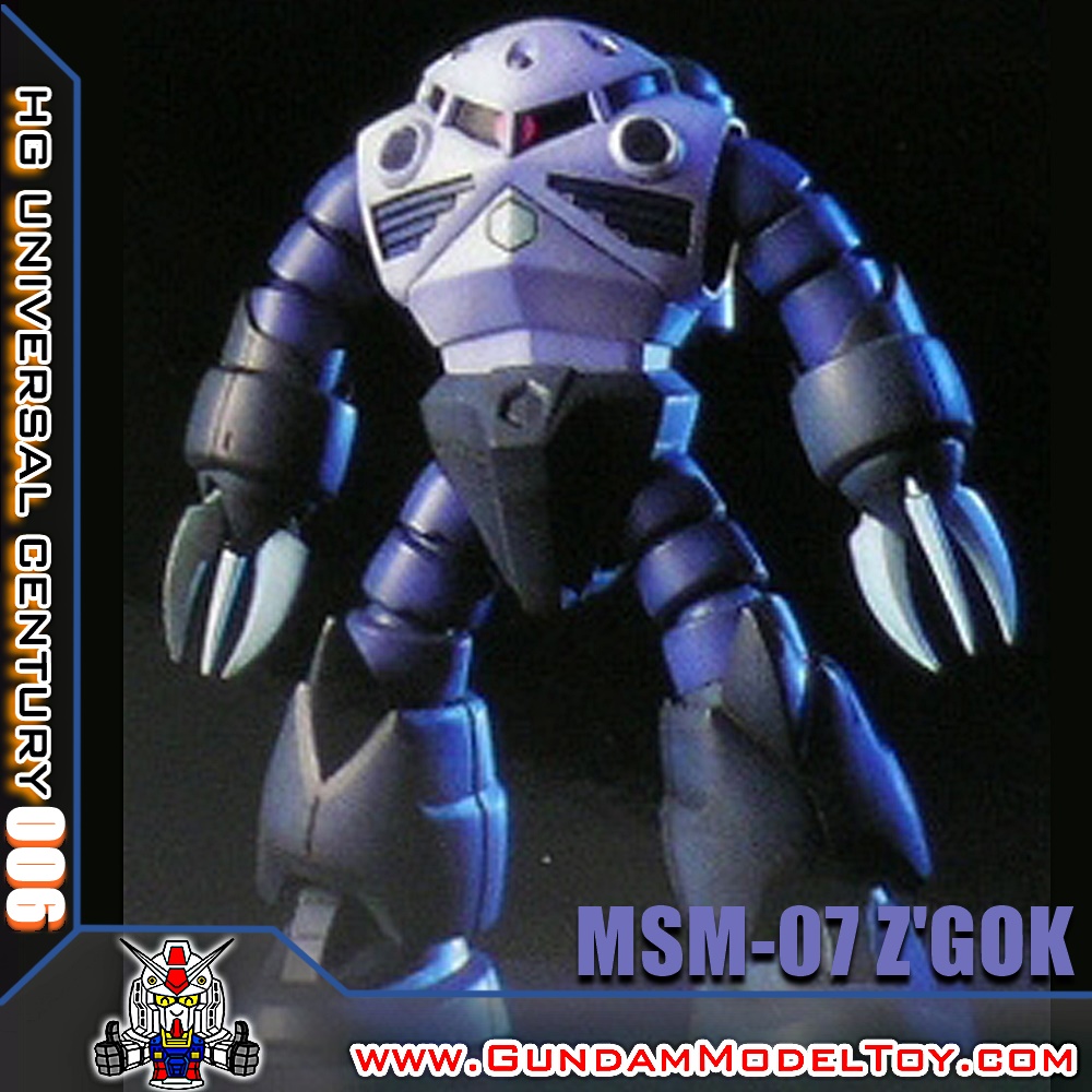 BANDAI HG Z'GOK MASS PRODUCTION TYPE ซีก็อก แมส โปรดักชั่น ไทฟ โมเดล กันดั้ม กันพลา PS TOYLAND HGUC
