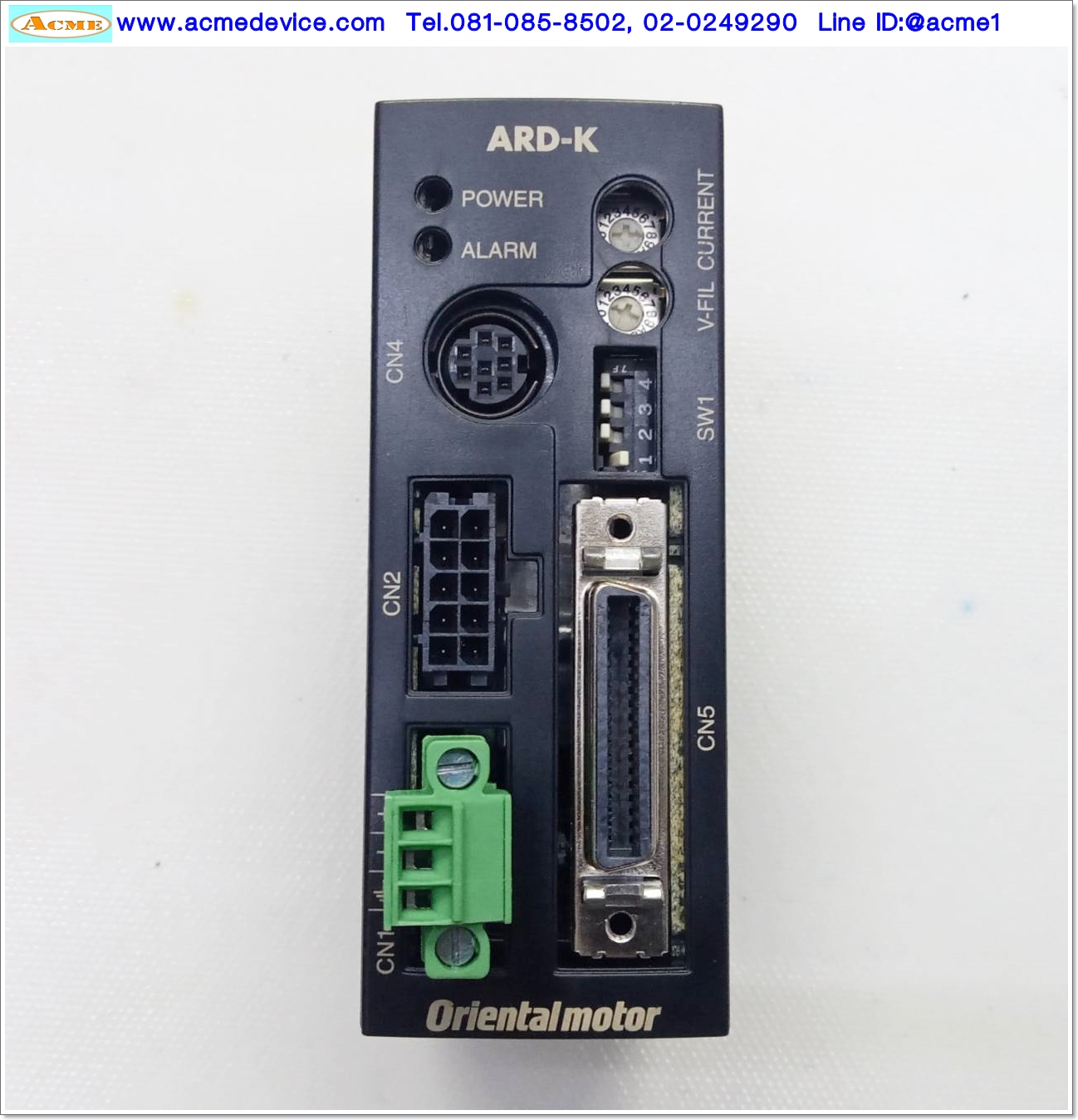 แกนสําเร็จรูป Ball Screw Suruga Seiki รุ่น PG413-L05AG-PAP, Sensor 5Vdc, ขนาด 40x40mm, Stroke 13mm & Stepping Oriental รุ่น ARD-K (Driver set)