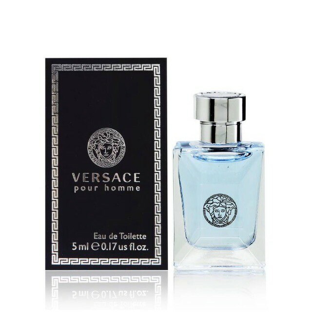 น้ำหอมเวอซาเช่มินิ VERSACE POUR HOMME EDT 5 ML mini ขนาดมินิ