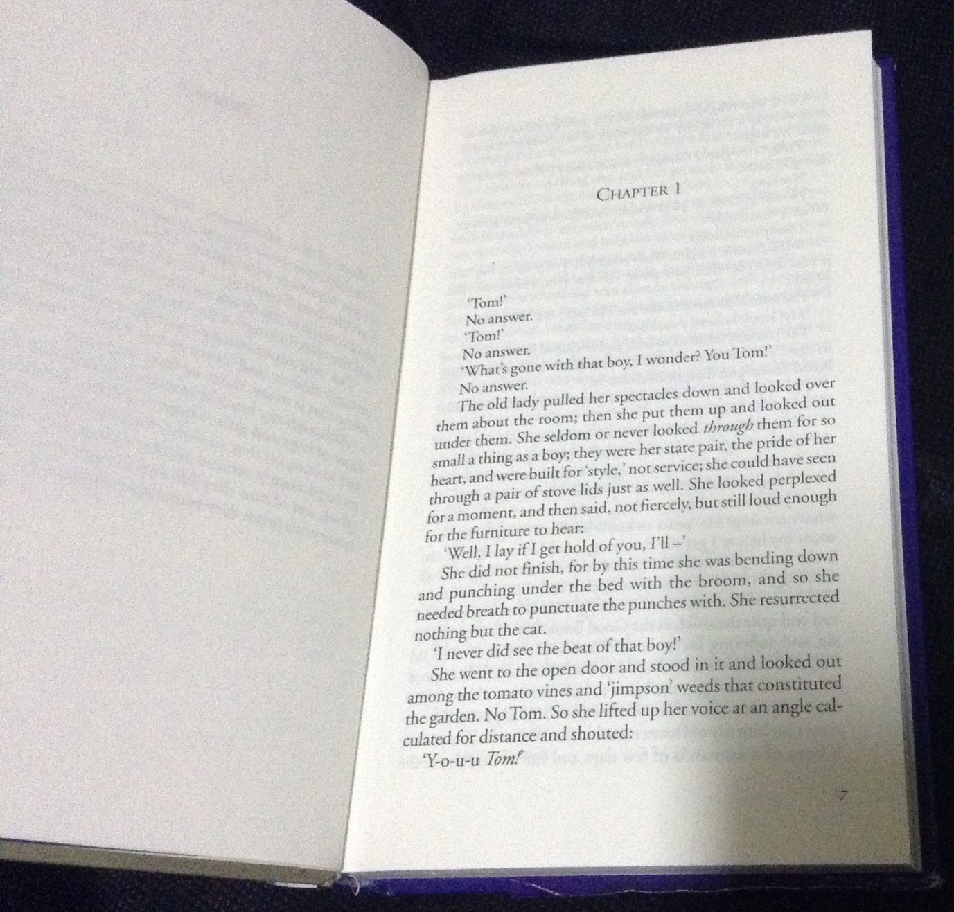 The Adventures of Tom Sawyer Mark Twain hardcover ราคา 310