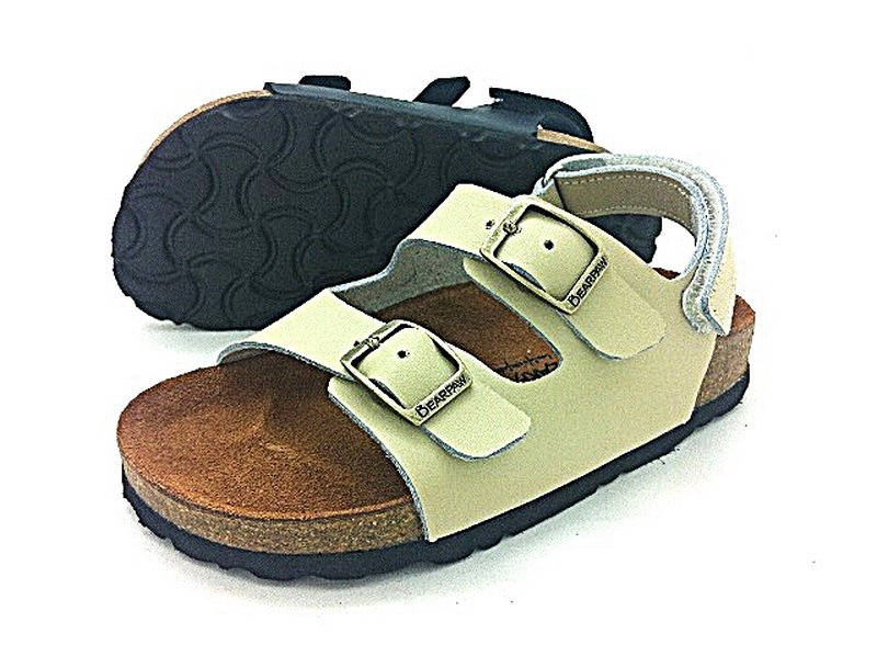 Cork sole leather sandal (kids)