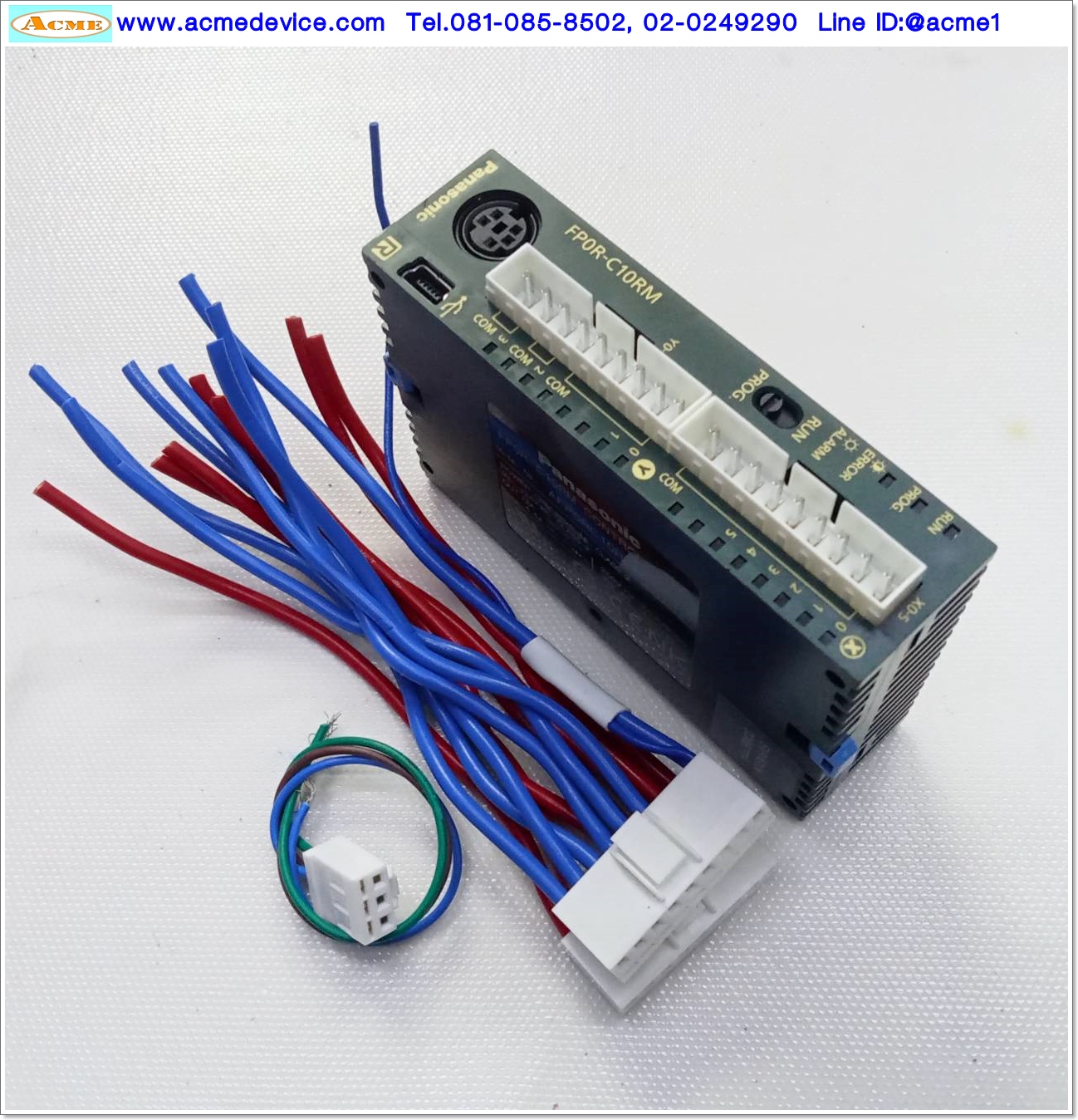 PLC Panasonic รุ่น FP0R-C10RM, AFP0RC10RM, Output Relay, Control Unit