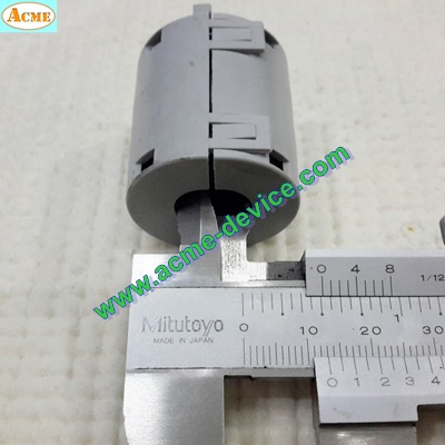 Ferrite Clamp, แกนเฟอร์ไรต์แบบข้อรัด TDK รุ่น ZCAT3035-1330, Dia.13 mm. (มือสอง)