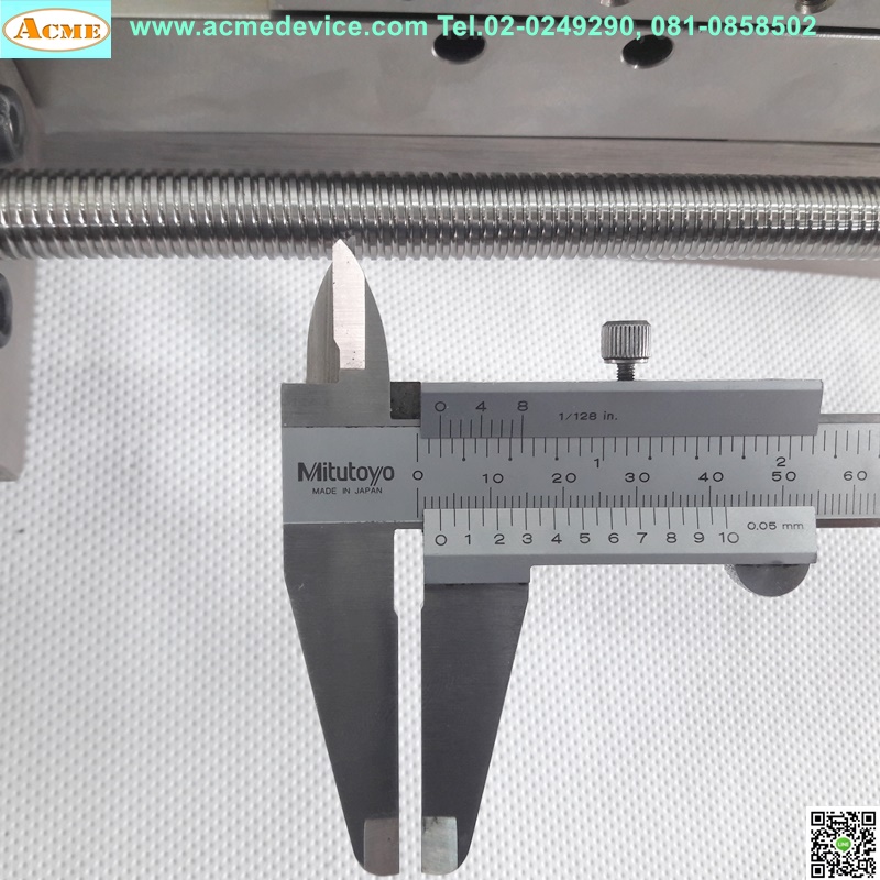 แกนสําเร็จรูป Ball Screw NSK รุ่น ES15546-1, NSK 03MA-1, Stroke 165 mm, Pit 3, แกนโต 12 mm + Linear LWRE6 + Motor