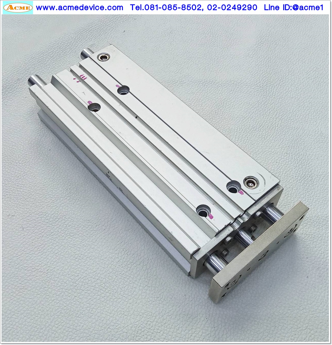 Compact Guide Cylinder SMC รุ่น MGPM20-150Z-XC35, Bore 20 mm., stroke 150 mm.