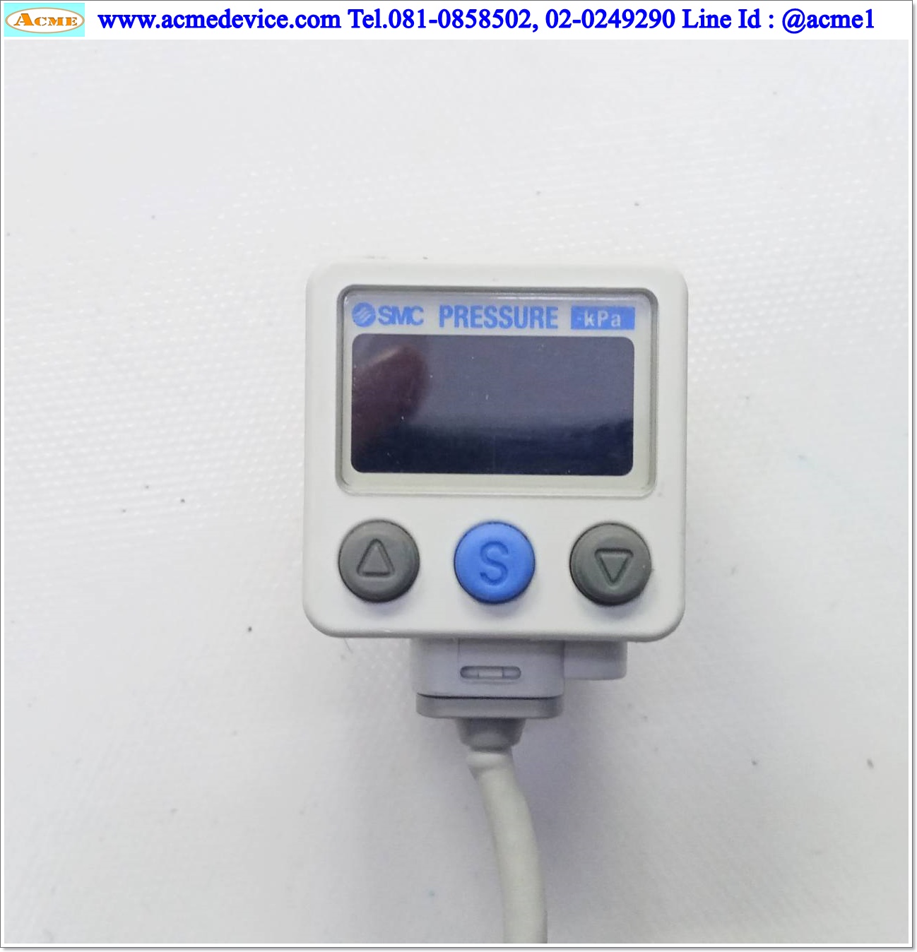 Vacuum SMC รุ่น ZSE40A-N01-R, 0 to -101.3 kPa, NPN