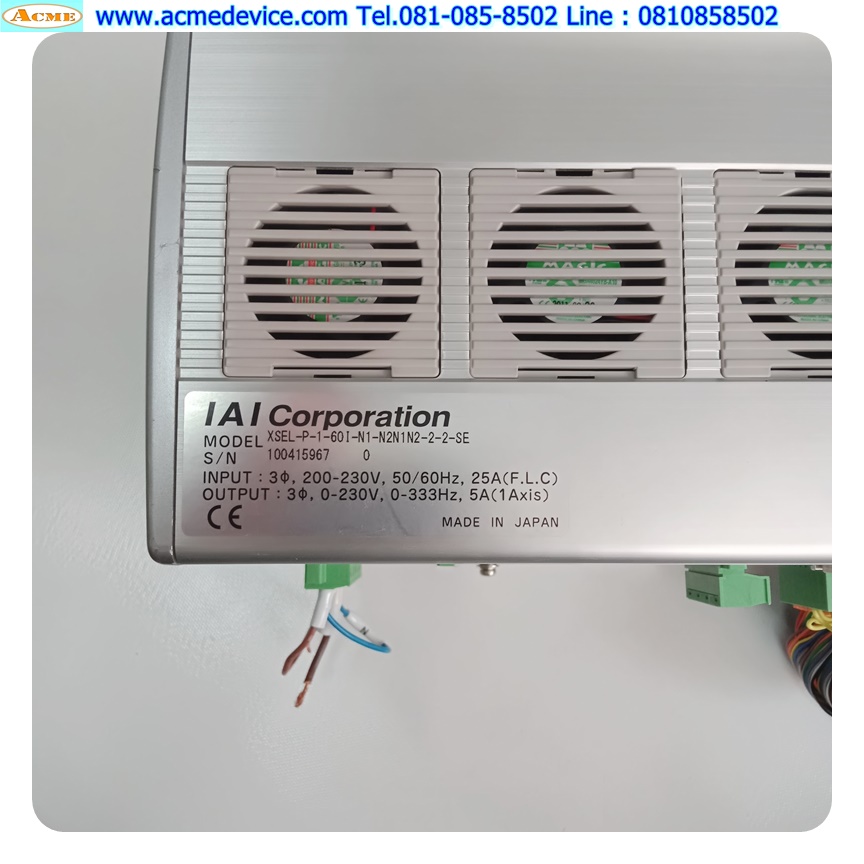 Drive IAI รุ่น XSEL-P-1-60I-N1-N2N1N2-2-2-SE, 60W