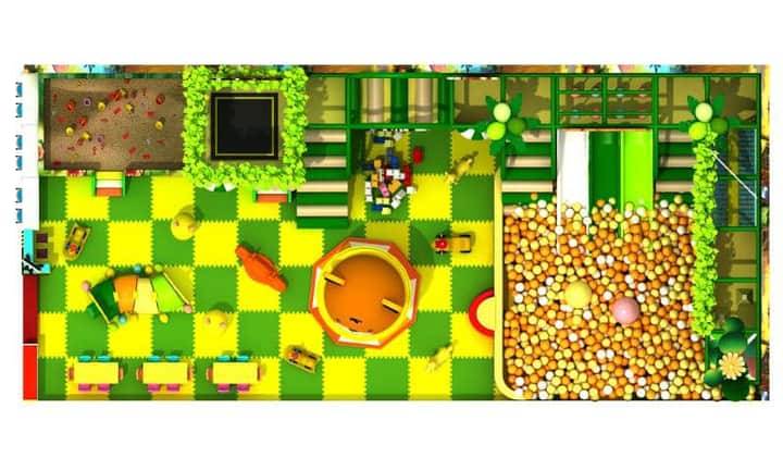 ห้องบอลป่าน้อยสีเขียว