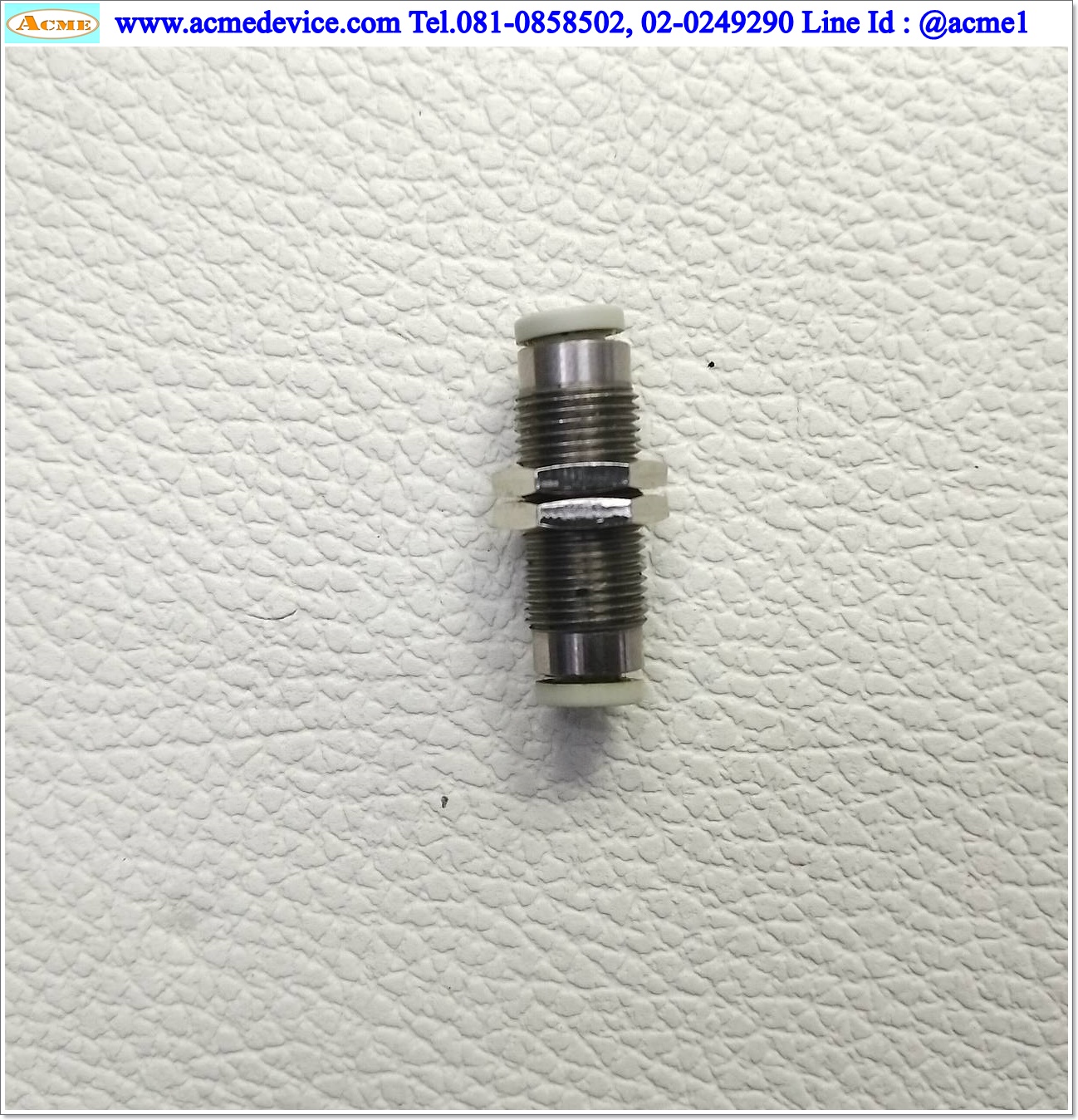 ข้อต่อลม SMC รุ่น KQ2E04-00A, Bulkhead Union, สายลม 4 มม.