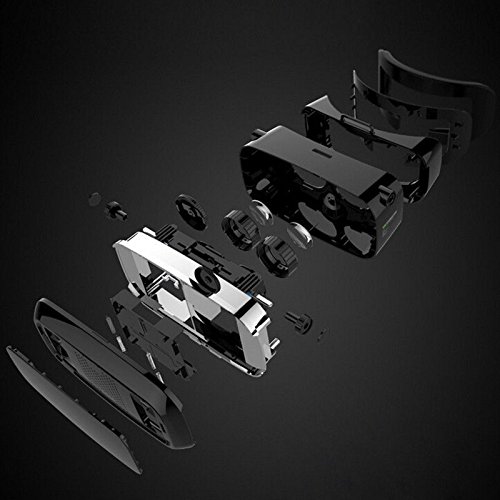 แว่นขยายดูหนัง 3มิติ 3D VR Glasses (สีดำ)