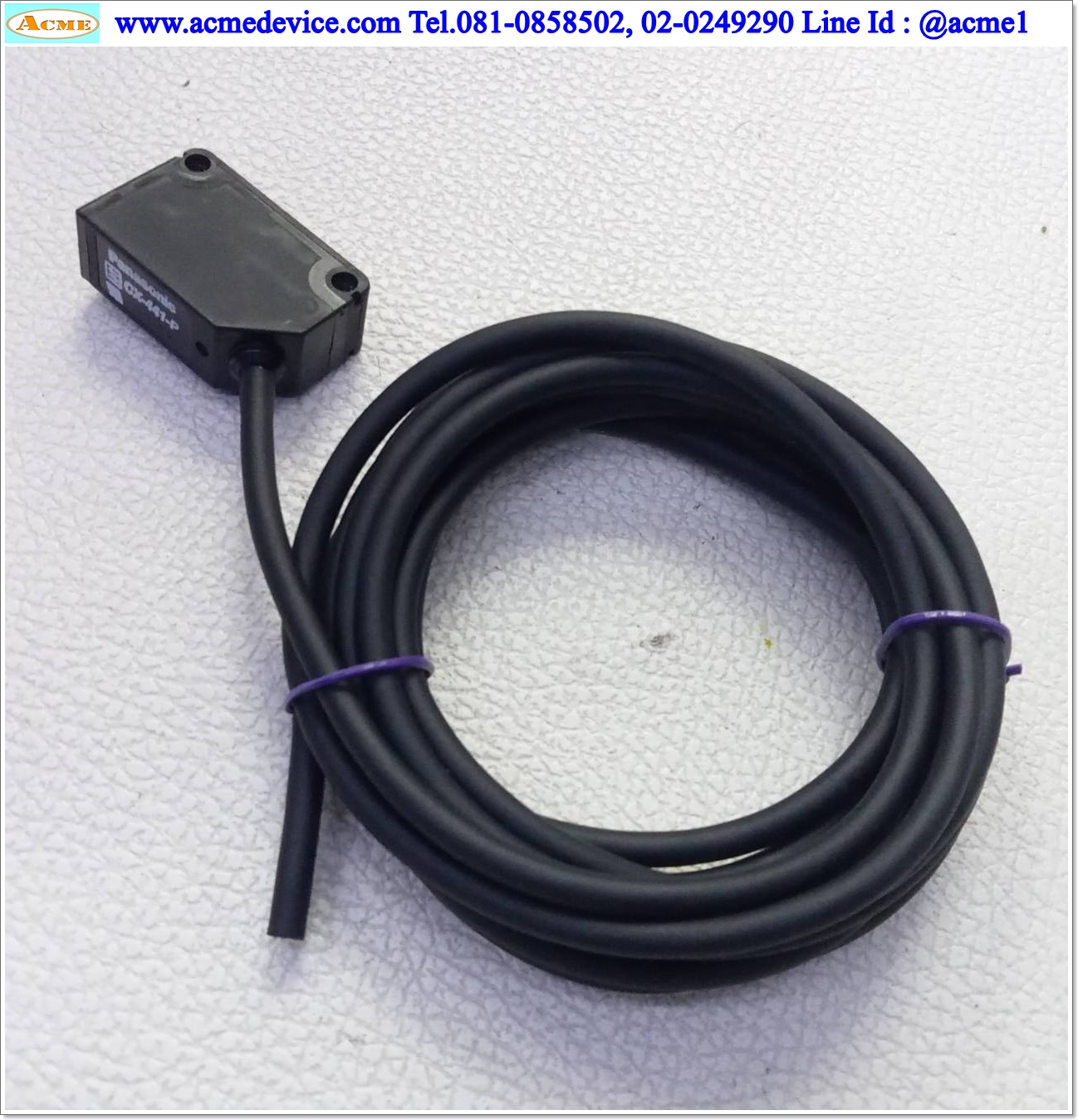 Photoelectric Panasonic รุ่น CX-411-P, ระยะ 100 mm., PNP, Light-ON / Dark-ON