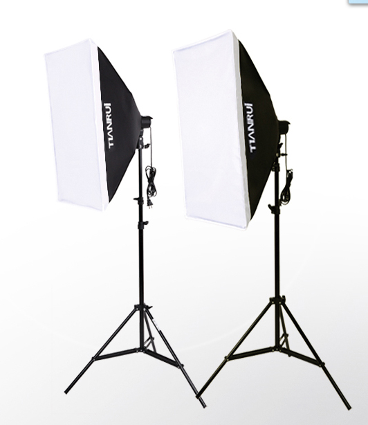 ชุดไฟสตูดิโอยี่ห้อ TIANRUI SoftBox พร้อมขั้วหลอด E27 รุ่น SB-E27