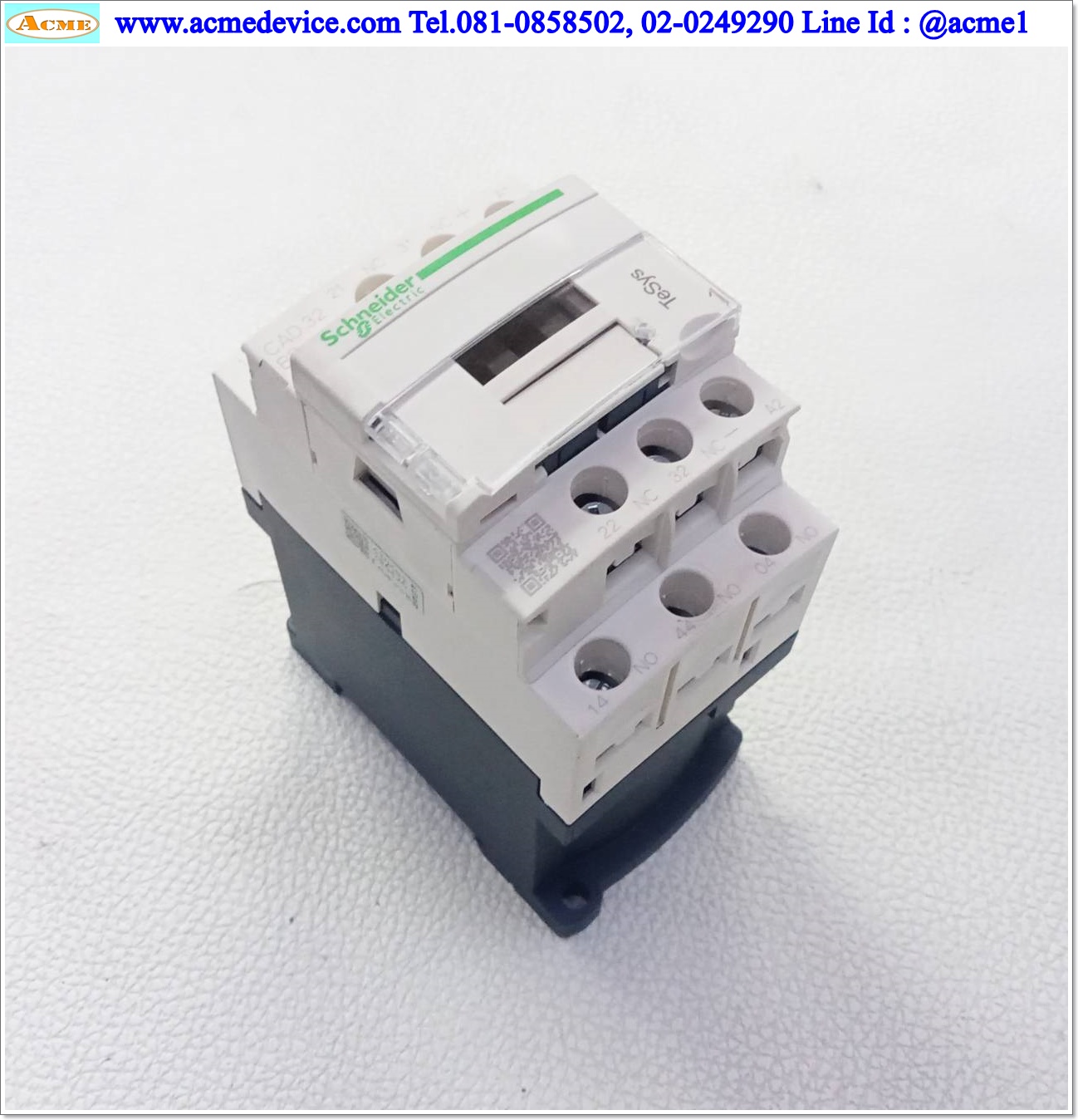 Control Relay Schneider รุ่น CAD32BD, 10A, Coil 24Vdc