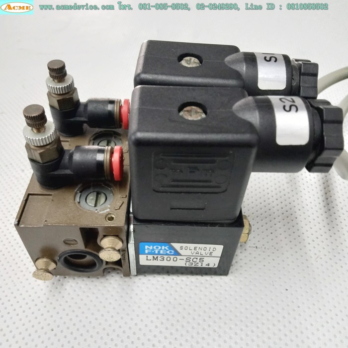 Solenoid Valve NOK F-TEC รุ่น LM300-SC5