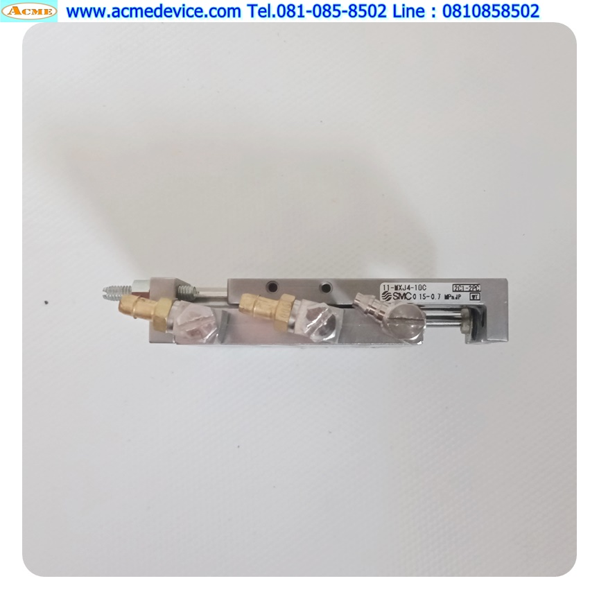 Air Cylinder SMC รุ่น 11-MXJ4-10C, Bore 4 mm., Stroke 10 mm.