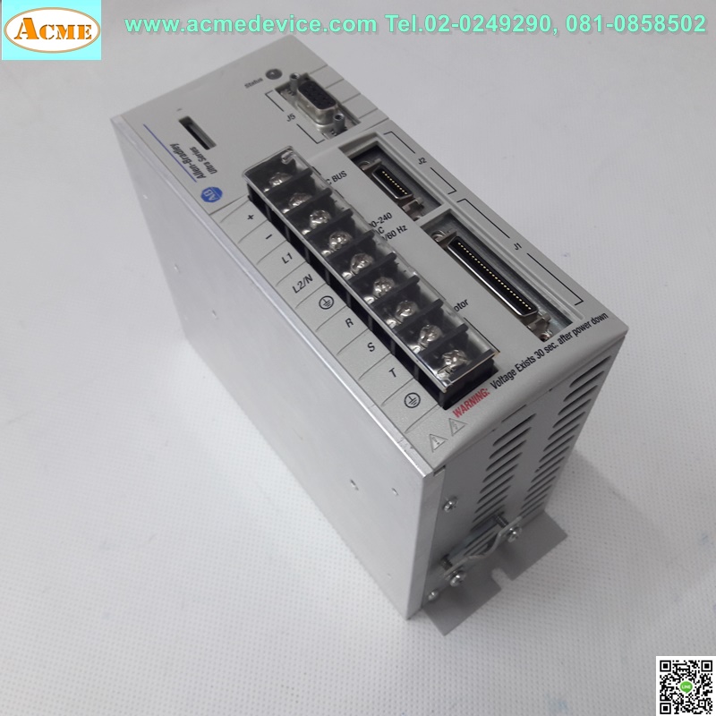 Servo Driver Allen-Bradley รุ่น 1398-DDM-005, 120 Vac 0.9 kWatts; 240 Vac 1.8 kWatts