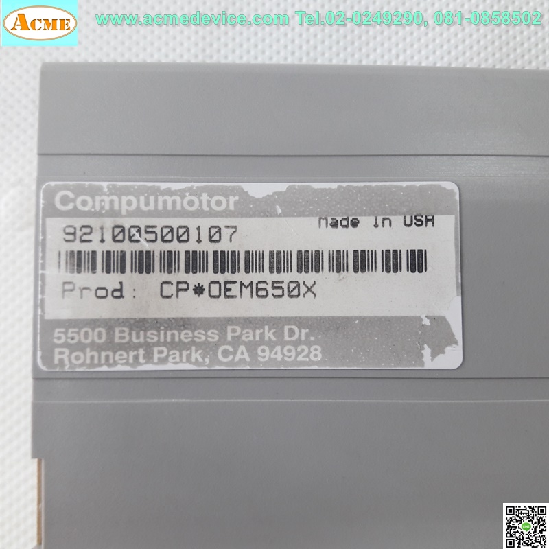 Stepping Driver Parker CP*OEM650X, 2 Phase, 6.5A, 24-80Vdc